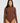 CORE RIBBED HIGH NECK BODYSUIT CHOCOLATE