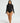 CORE RIBBED HIGH-NECK BODYSUIT ONYX
