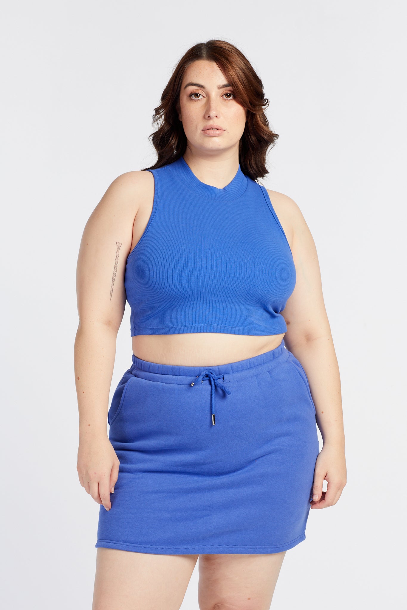 SUMMER HIGH NECK CROP MOANA