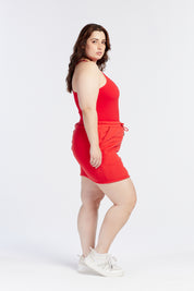 SUMMER SLEEK BODYSUIT HIBISCUS