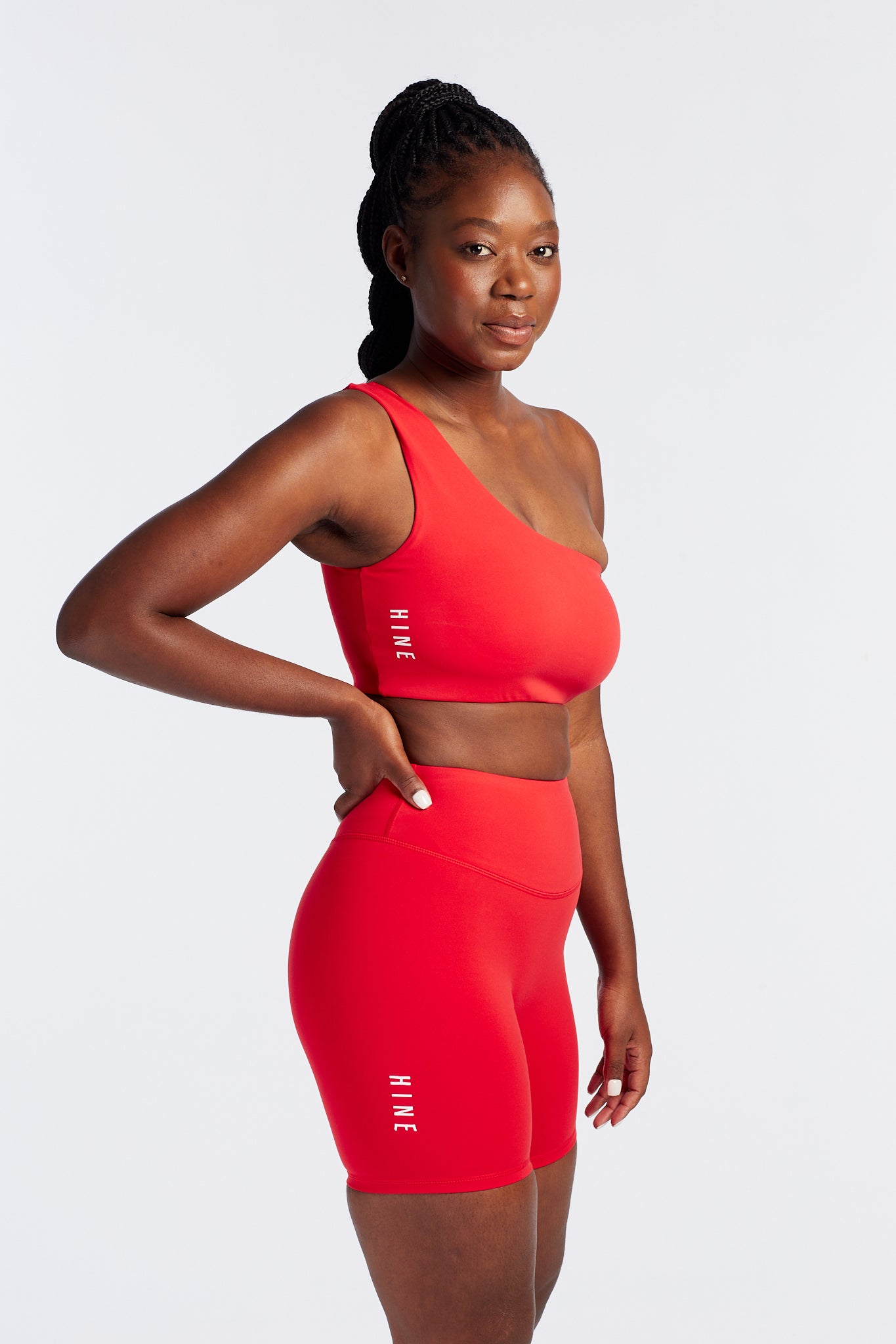 SUMMER LUXE OFF THE SHOULDER BRA HIBISCUS