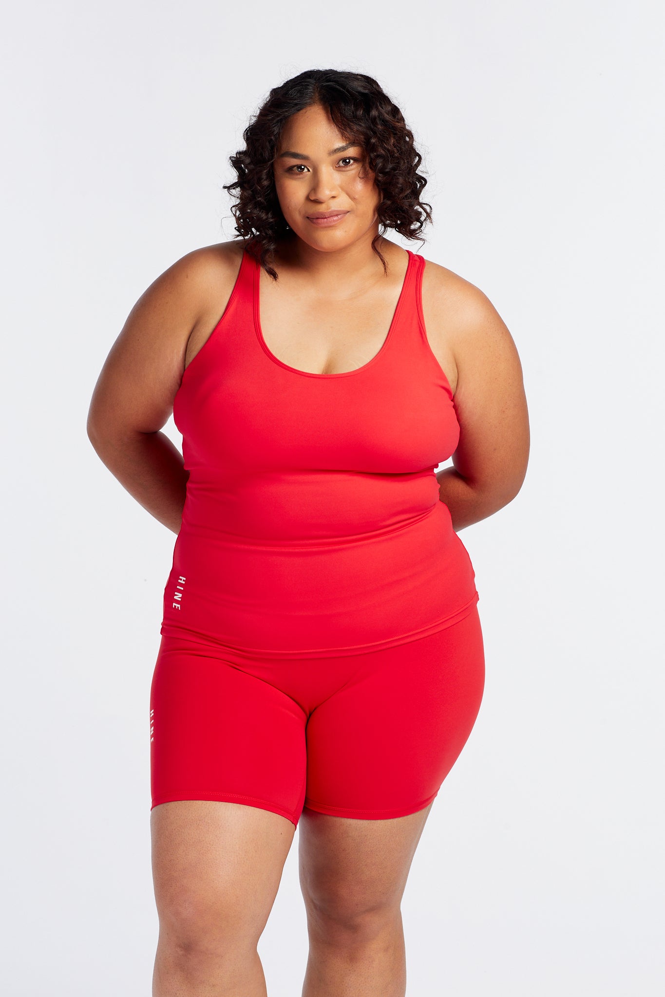 SUMMER PERFORMANCE SINGLET HIBISCUS