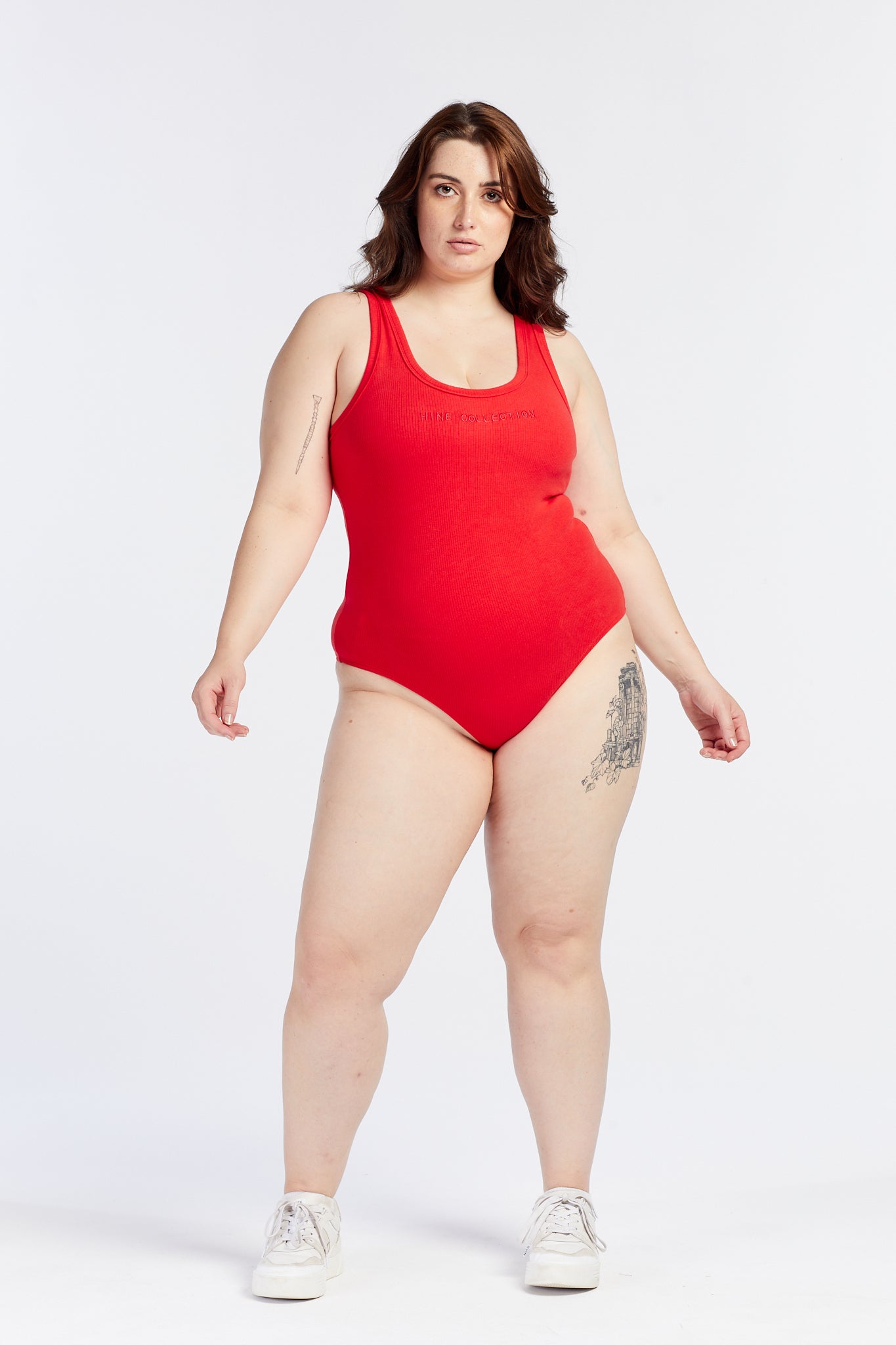 SUMMER VIBE BODYSUIT HIBISCUS