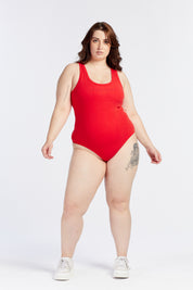 SUMMER VIBE BODYSUIT HIBISCUS