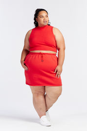 SUMMER LEISURE SKIRT HIBISCUS