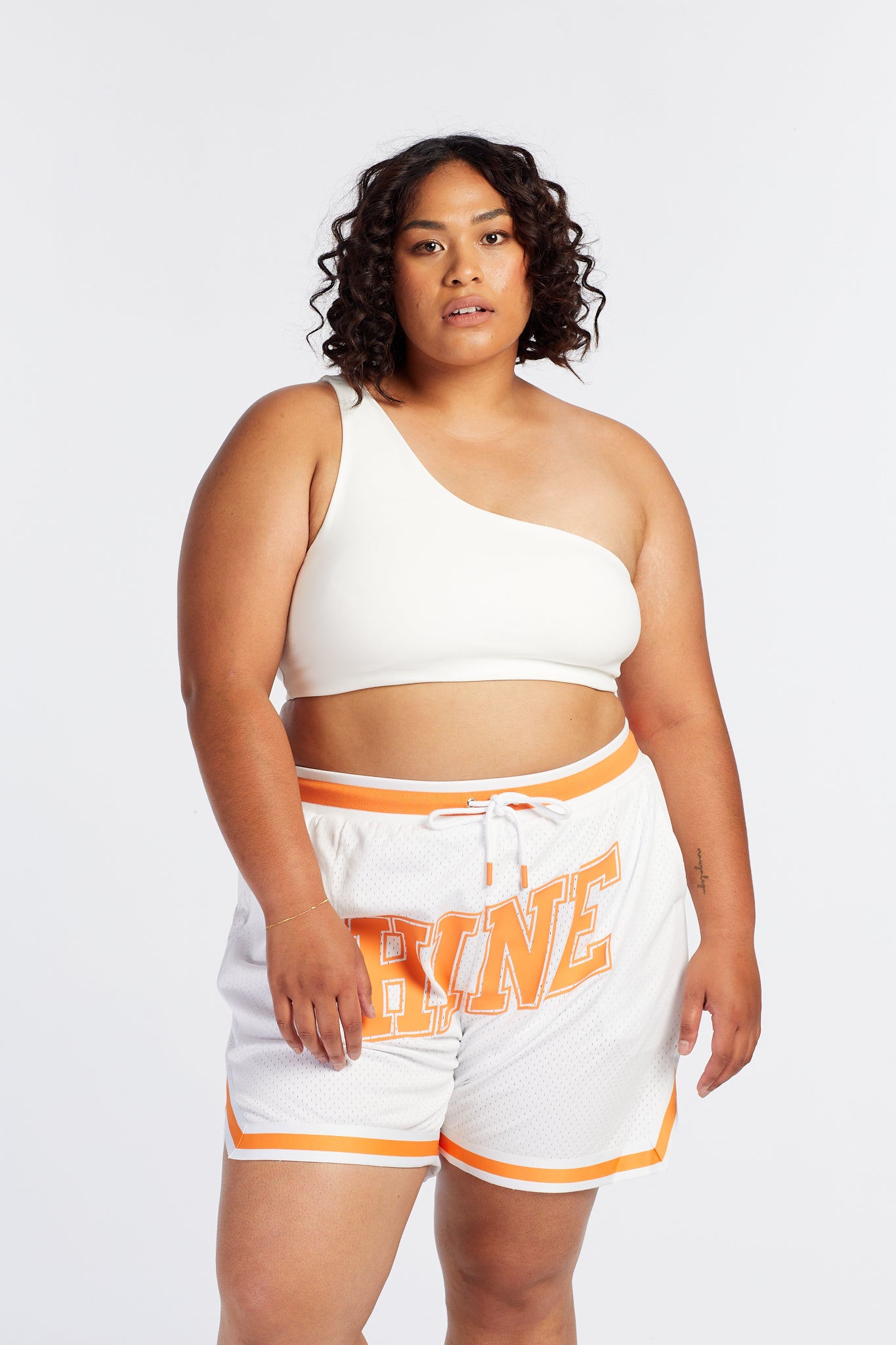 SUMMER LUXE OFF THE SHOULDER BRA PEARL