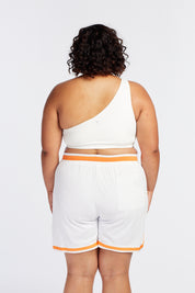 SUMMER LUXE OFF THE SHOULDER BRA PEARL