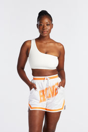 SUMMER LUXE OFF THE SHOULDER BRA PEARL