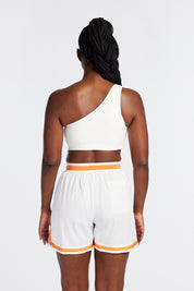 SUMMER LUXE OFF THE SHOULDER BRA PEARL