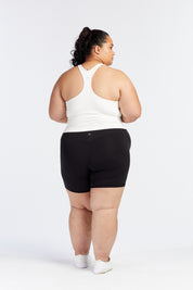 SUMMER PERFORMANCE CROP SINGLET PEARL