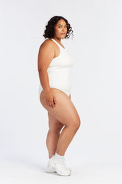 SUMMER SLEEK BODYSUIT PEARL