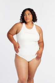 SUMMER SLEEK BODYSUIT PEARL