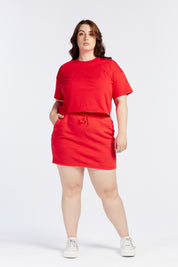 THE ORIGINAL CROP TEE HIBISCUS