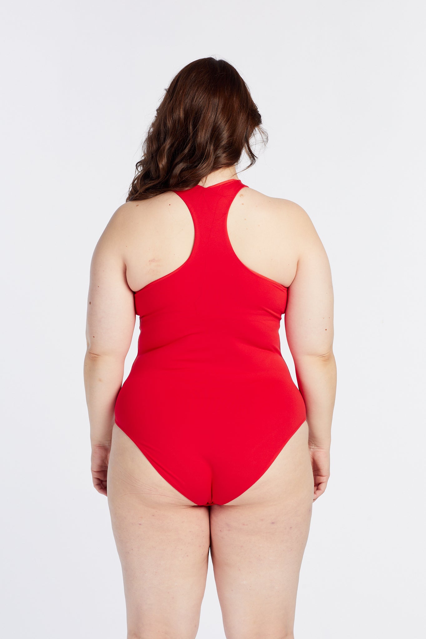 SUMMER SLEEK BODYSUIT HIBISCUS