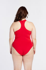 SUMMER SLEEK BODYSUIT HIBISCUS