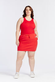 SUMMER SLEEK BODYSUIT HIBISCUS