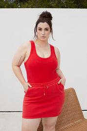 SUMMER VIBE BODYSUIT HIBISCUS