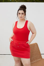 SUMMER VIBE BODYSUIT HIBISCUS