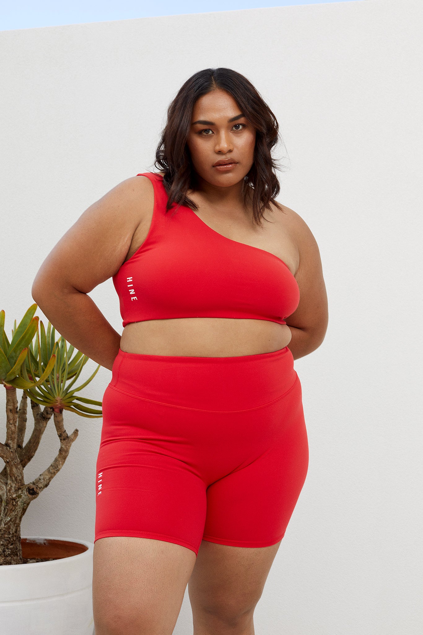 SUMMER LUXE OFF THE SHOULDER BRA HIBISCUS