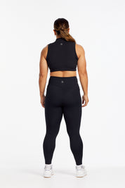 HYBRID FULL LENGTH LEGGING ONYX