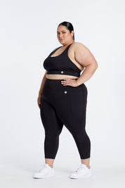 LUXE 7/8 LENGTH LEGGING ONYX