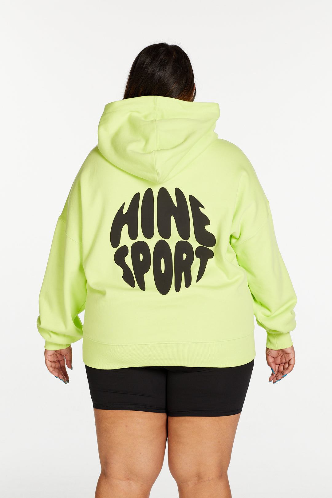 BRIGHTS OVERSIZED HOODIE LIME