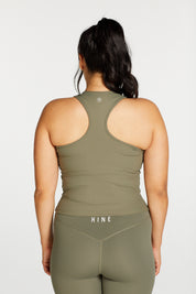 RIB RACERBACK SINGLET SAGE