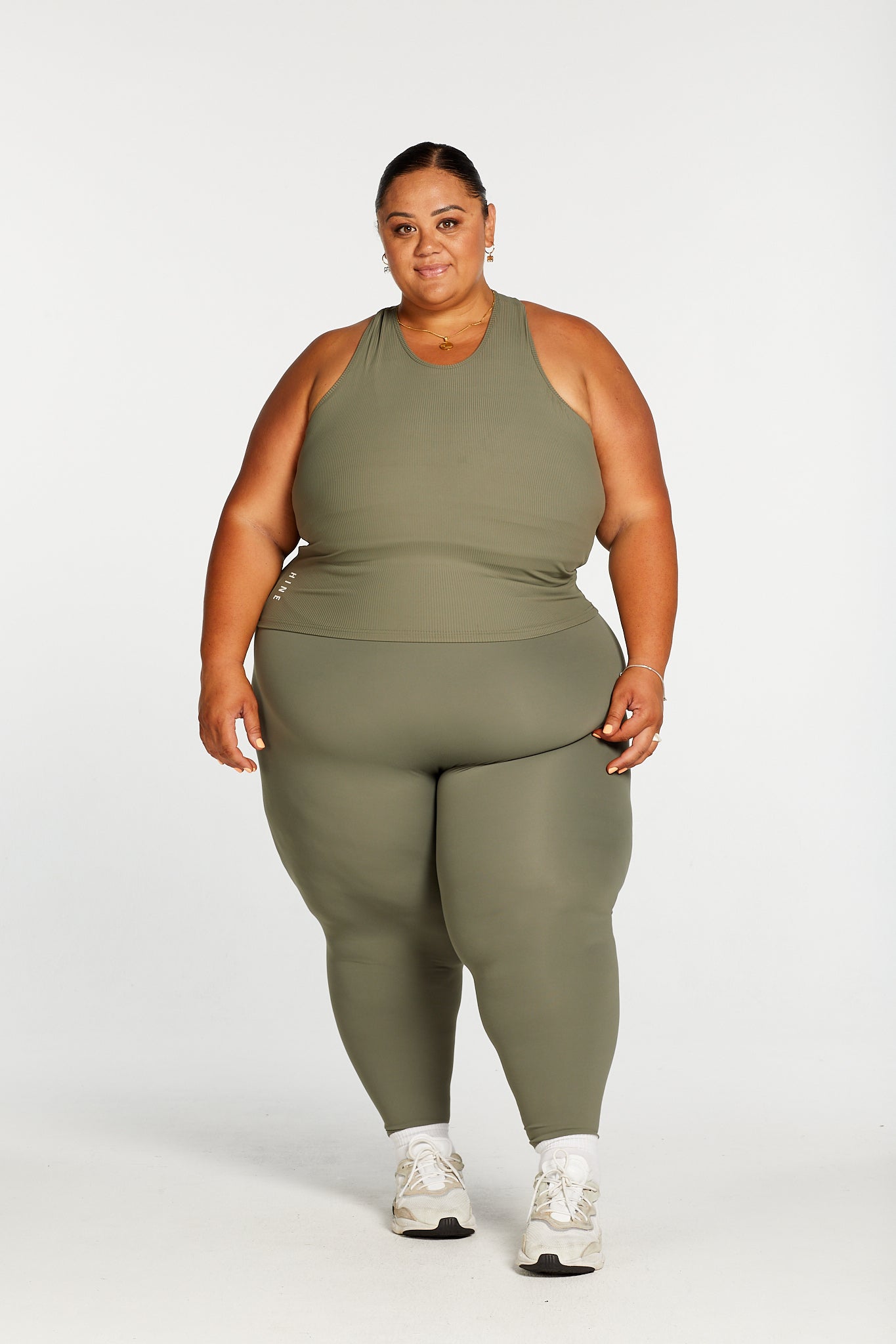 RIB RACERBACK SINGLET SAGE