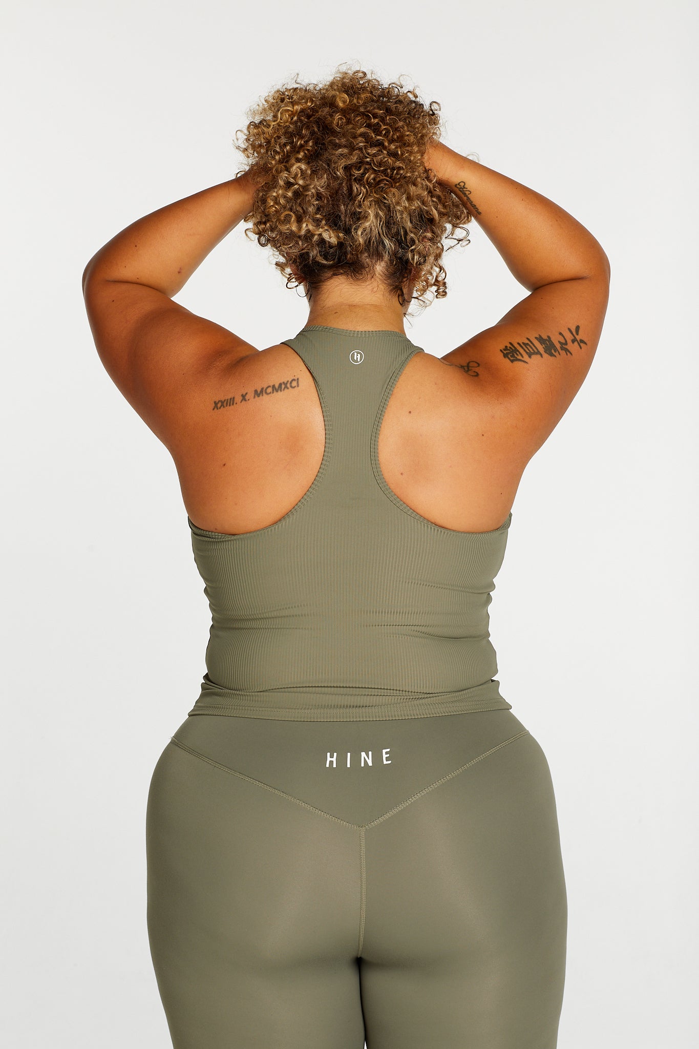 RIB RACERBACK SINGLET SAGE