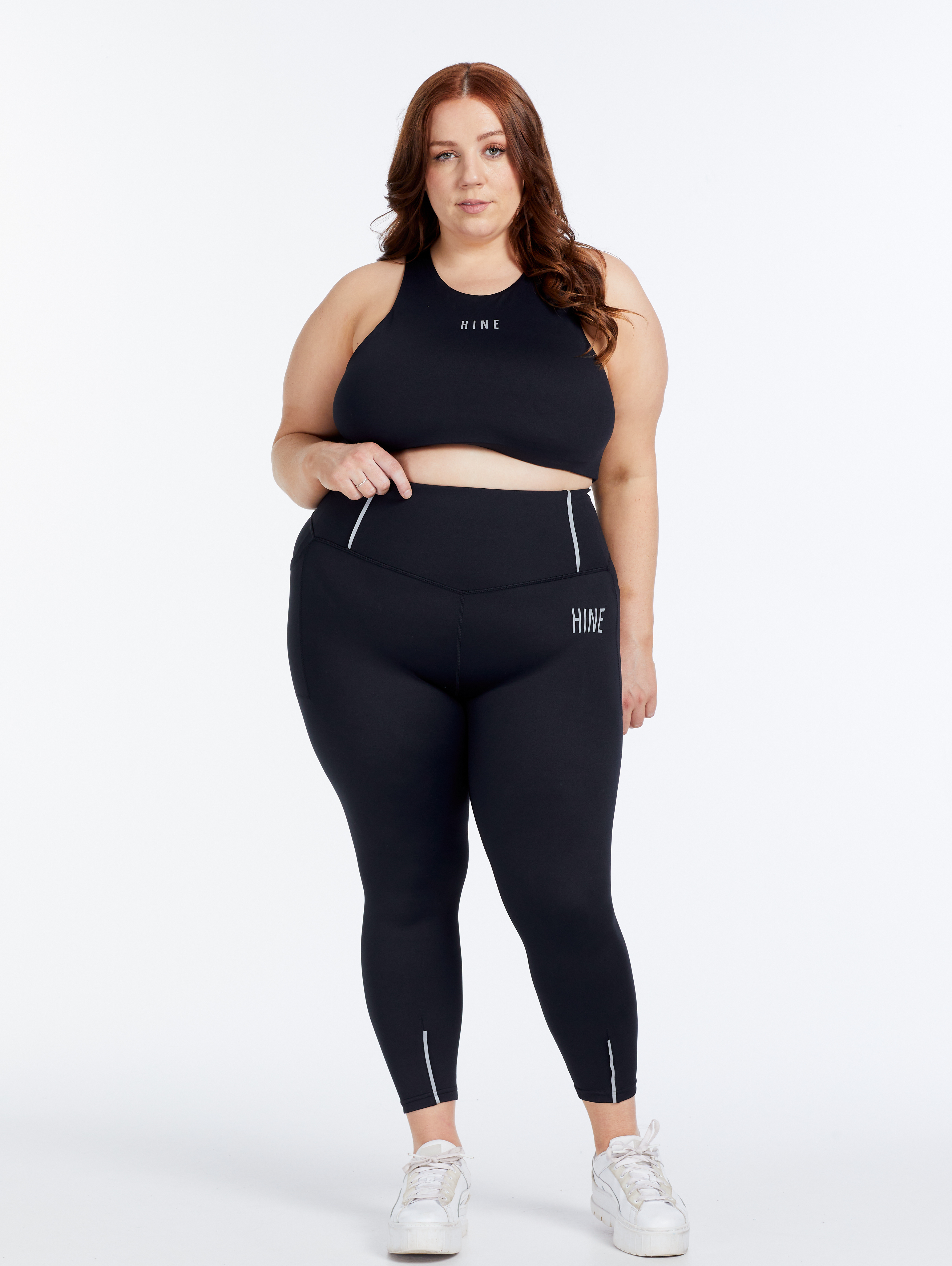 PERFORMANCE COMPRESSION 7/8 LEGGINGS ONYX