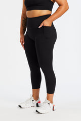 CORE 7/8 LEGGINGS W/ POCKET ONYX