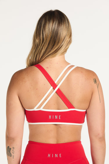 FORME CONTRAST BRA RED