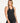 RACERBACK CROP SINGLET W/ IN-BUILT BRA ONYX