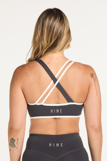 FORME CONTRAST BRA CHARCOAL