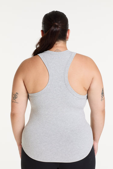 FULL LENGTH RIB SINGLET MARBLE