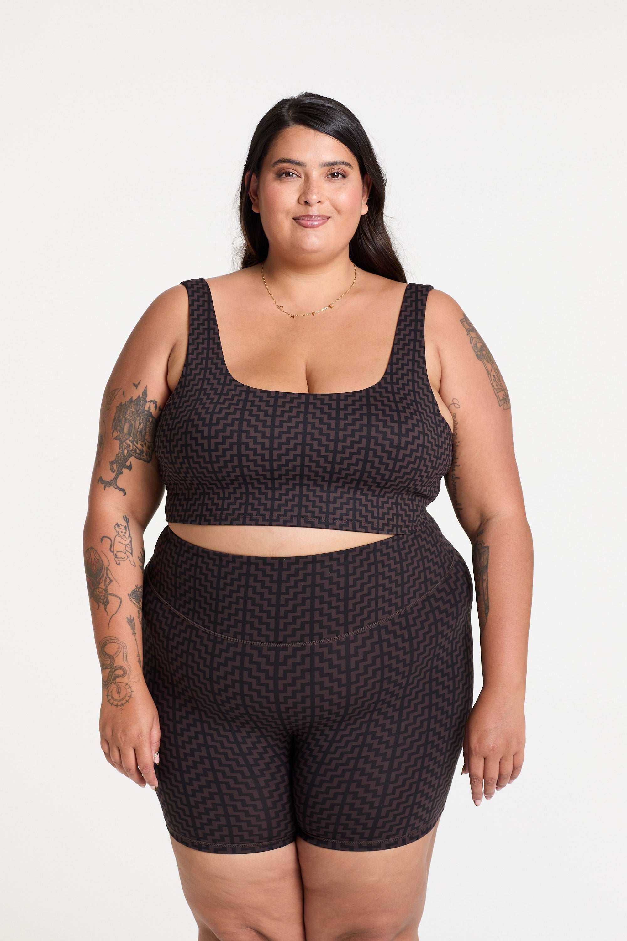 POUTAMA PRINT MID SHORT