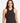 CROP RIB SINGLET COCOA