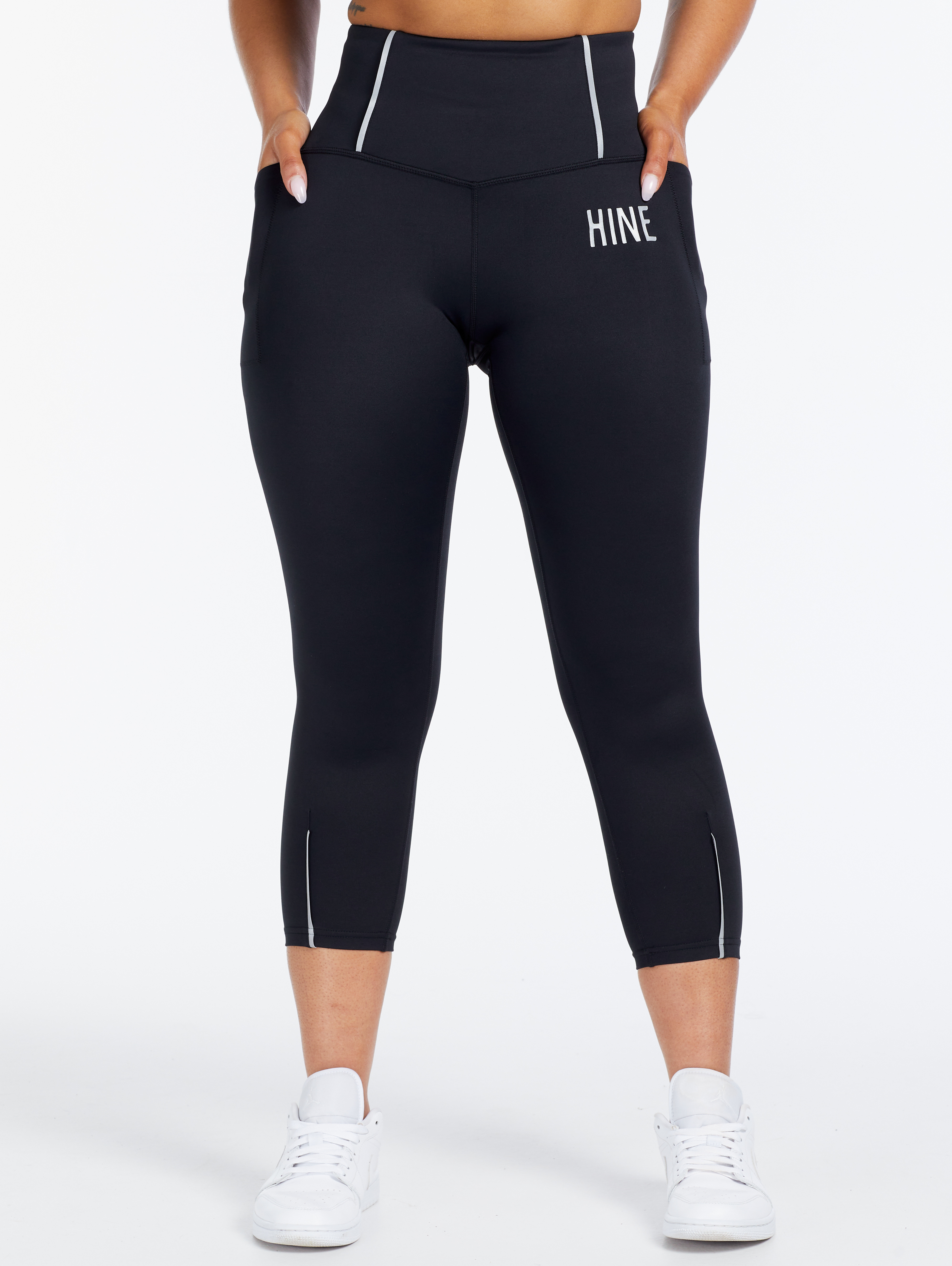 PERFORMANCE COMPRESSION 7/8 LEGGINGS ONYX