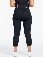 PERFORMANCE COMPRESSION 7/8 LEGGINGS ONYX