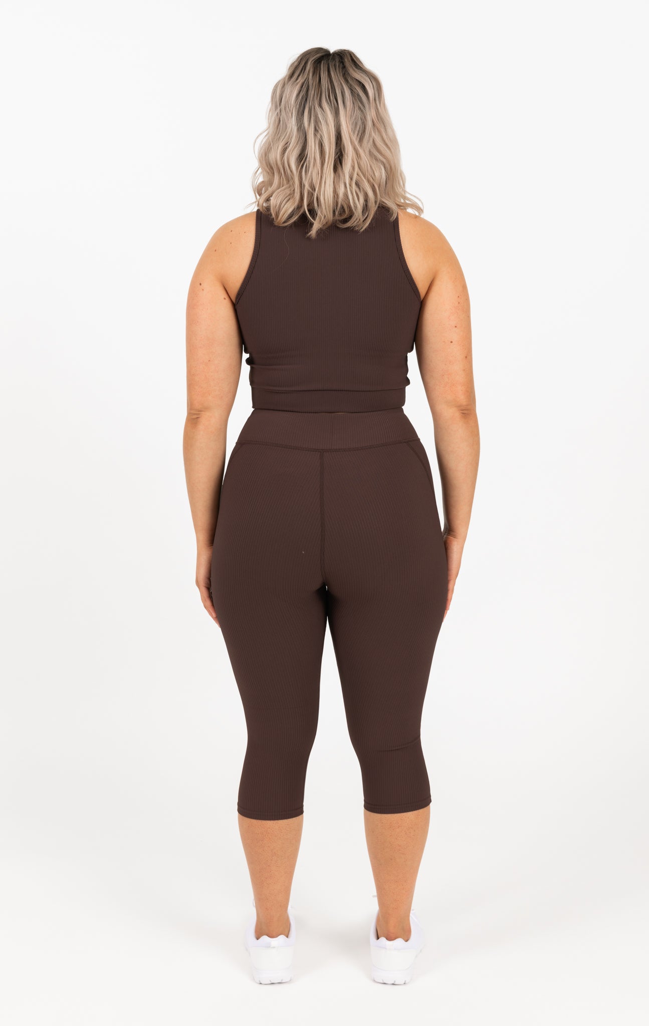 RECOVERY 3/4 LENGTH LEGGING ESPRESSO
