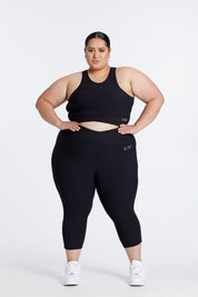 RECOVERY 3/4 LENGTH LEGGING ONYX