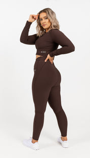 RECOVERY FULL LENGTH LEGGING ESPRESSO