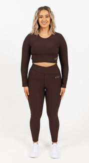 RECOVERY FULL LENGTH LEGGING ESPRESSO