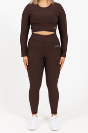 RECOVERY FULL LENGTH LEGGING ESPRESSO