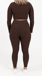 RECOVERY FULL LENGTH LEGGING ESPRESSO