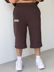 LONG LINE SHORTS COCOA