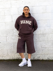 LONG LINE SHORTS COCOA