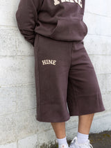 LONG LINE SHORTS COCOA