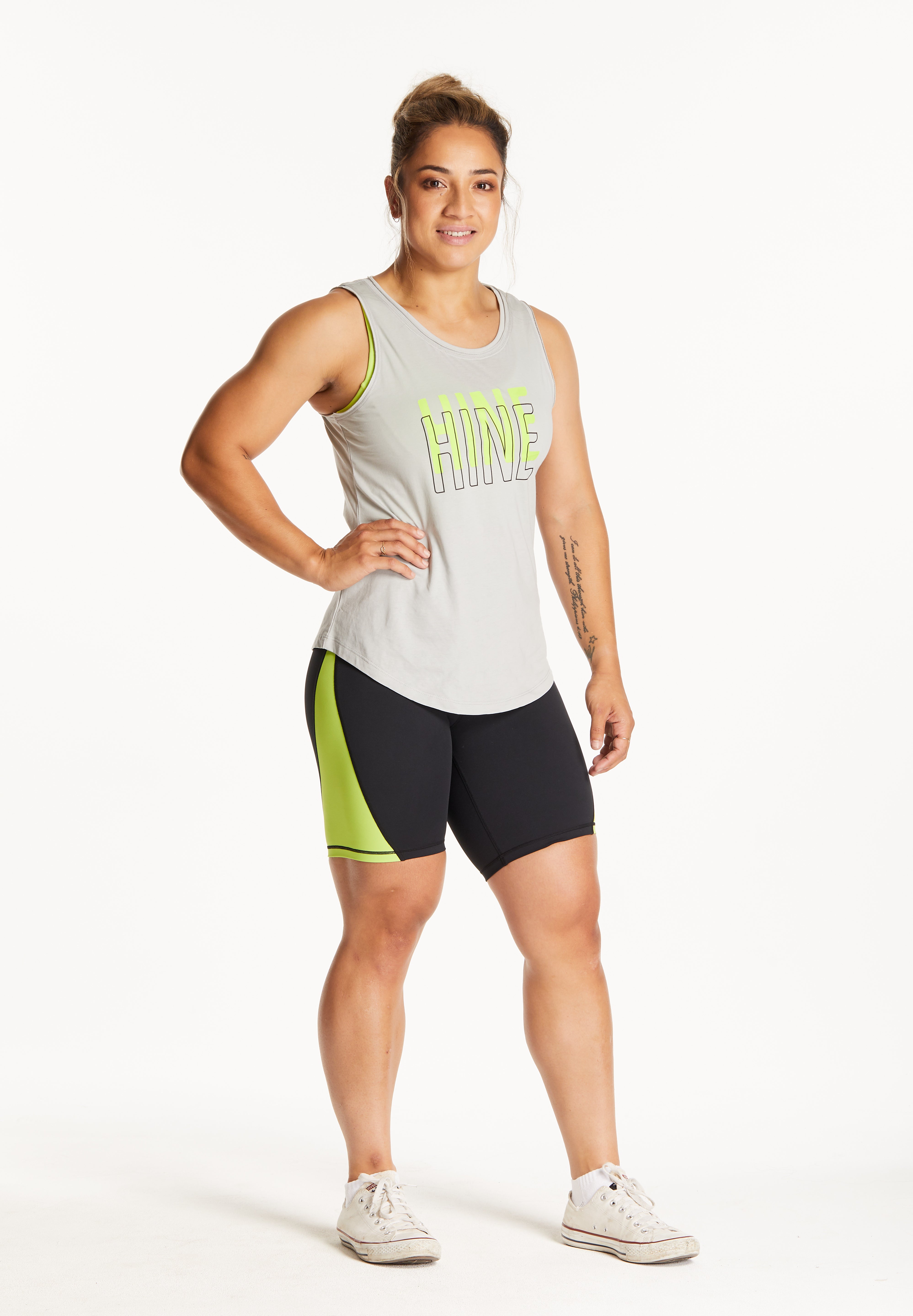 STONE GREY TANK SINGLET