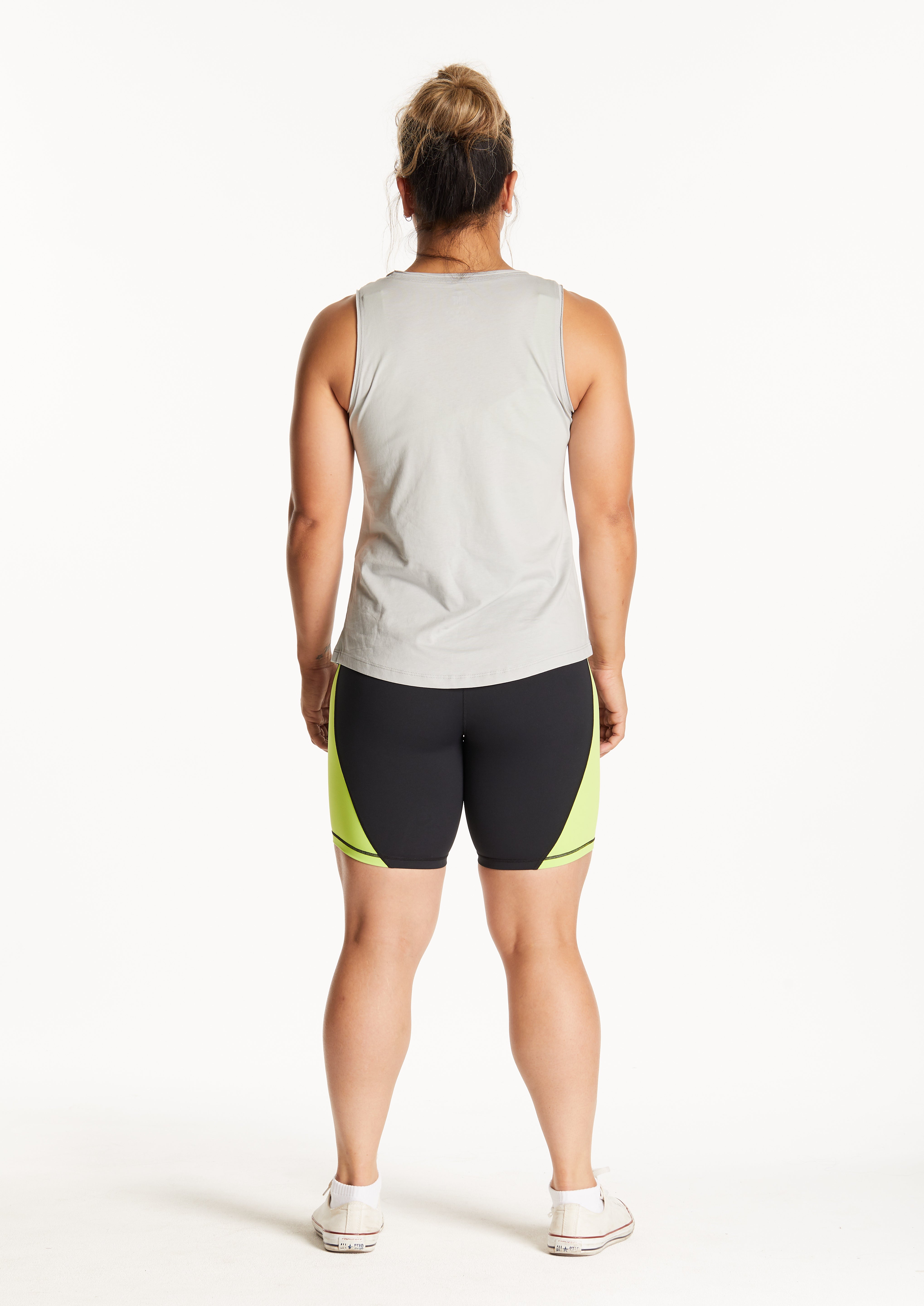 STONE GREY TANK SINGLET